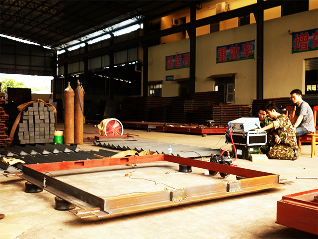 人防門振動消除焊接應力